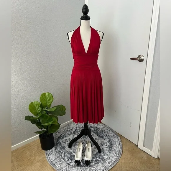 Forever 21 | Dresses | Vintage 9s F2 Red Halter Slip On Midi Dress Size M | Poshmark Forever 21 | Dresses | Vintage 9s F2 Red Halter Slip On Midi Dress Size M | Poshmark